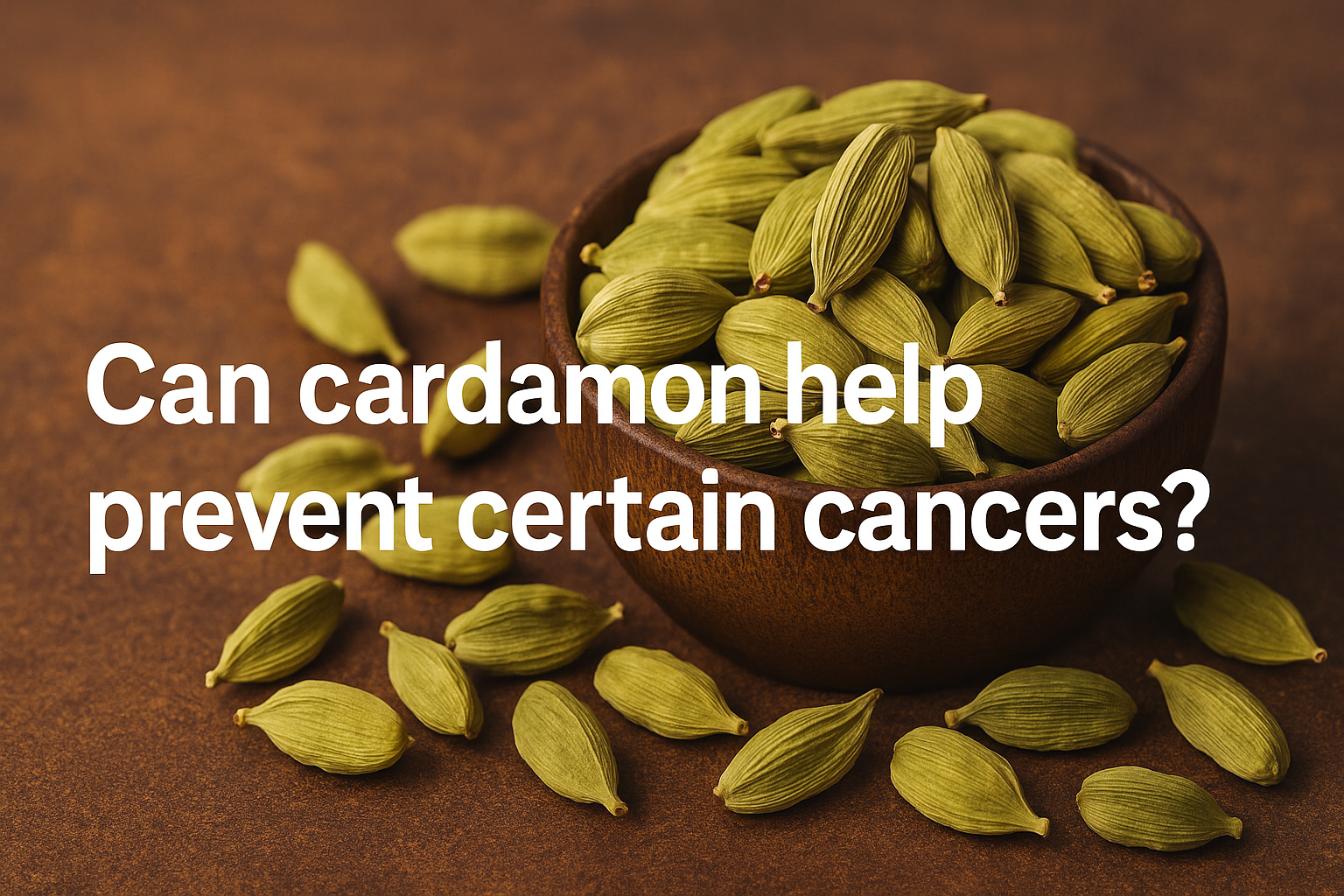 Can cardamom help prevent certain cancers?