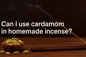 Can I use cardamom in homemade incense?