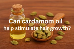 Can cardamom oil help stimulate hair growth?