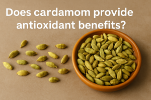 Does cardamom provide antioxidant benefits?
