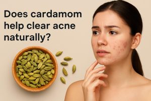 Does cardamom help clear acne naturally?
