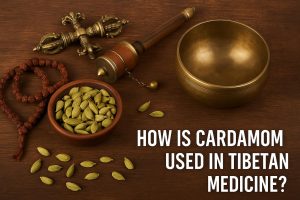 How is cardamom used in Tibetan medicine?