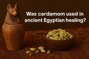 Was cardamom used in ancient Egyptian healing?