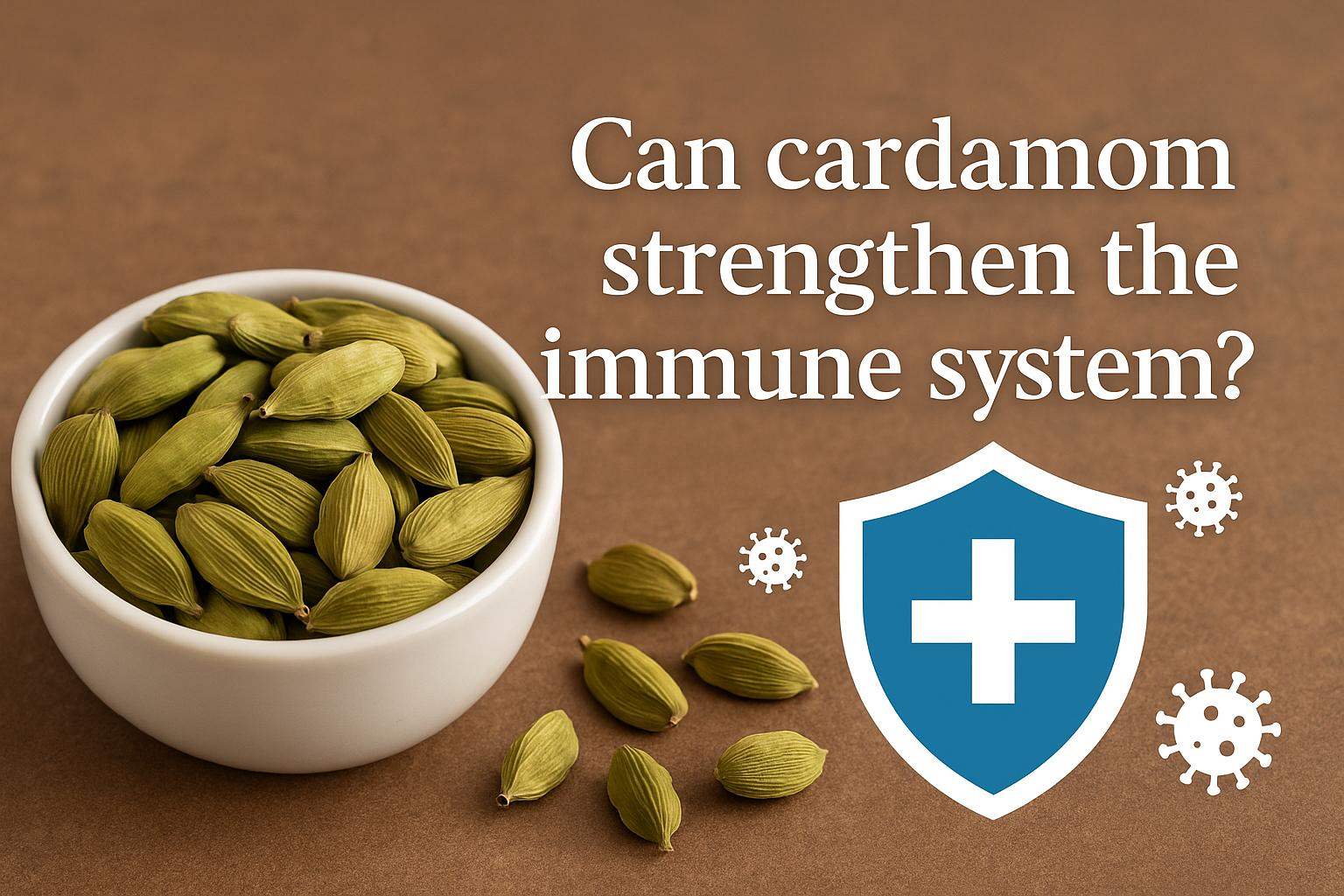 Can cardamom strengthen the immune system?