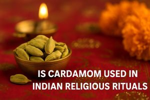 Is cardamom used in Indian religious rituals?
