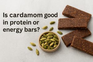Is cardamom good in protein or energy bars?