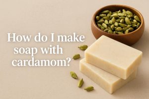 How do I make soap with cardamom?